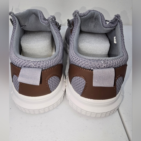 Womens Casual Gray and Brown Shoes 8.5 - Picture 5 of 6
